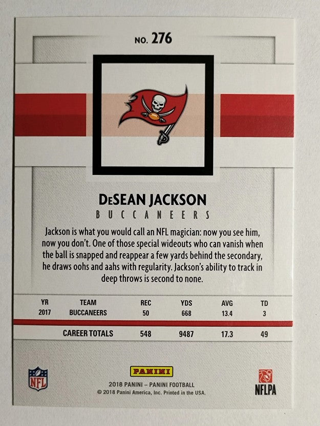 2018 Panini #276 DeSean Jackson