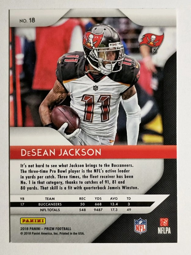 2018 Panini Prizm #18 DeSean Jackson