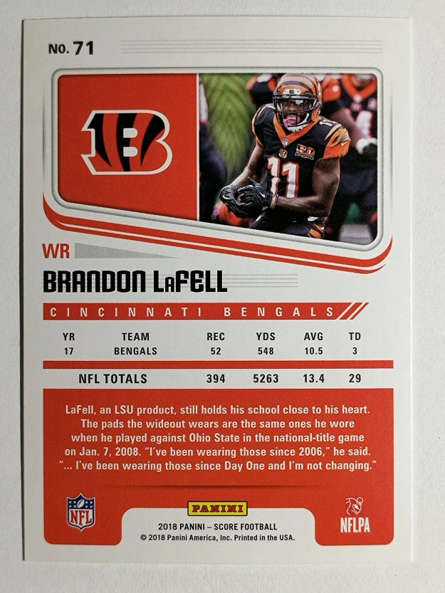 2018 Score #71 Brandon LaFell