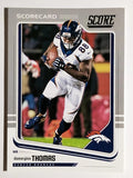 2018 Score Scorecard #98 Demaryius Thomas