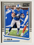 2018 Score Scorecard #107 Golden Tate III