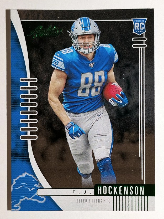 2019 Absolute Green #137 T.J. Hockenson