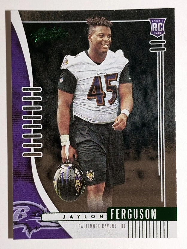 2019 Absolute Green #142 Jaylon Ferguson