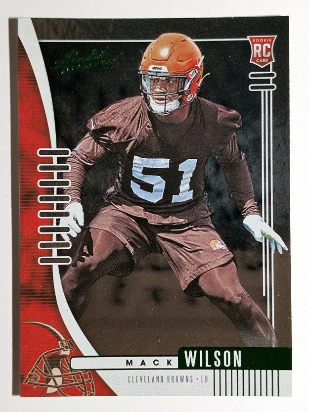2019 Absolute Green #152 Mack Wilson