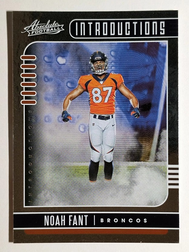 2019 Absolute Introductions #18 Noah Fant