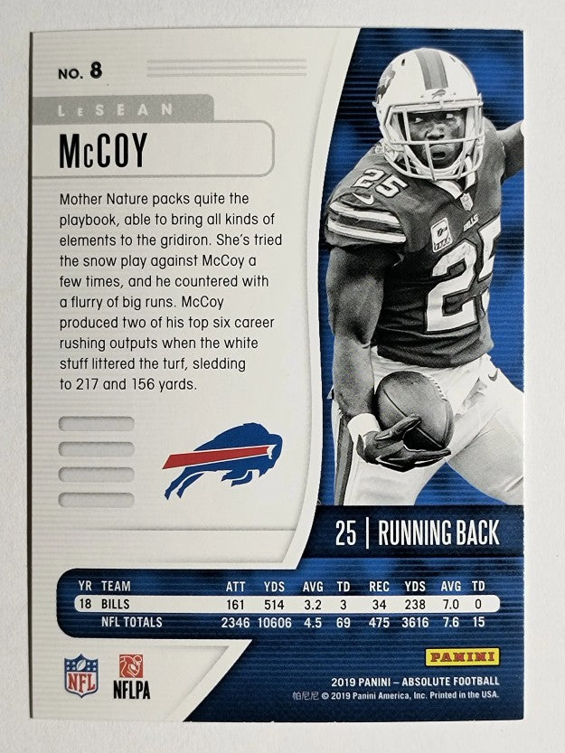 2019 Absolute Retail #8 LeSean McCoy