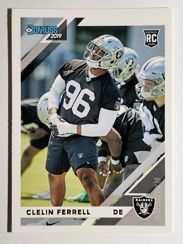 2019 Donruss #254 Clelin Ferrell RC