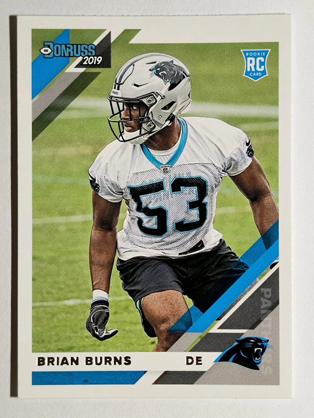 2019 Donruss #256 Brian Burns RC