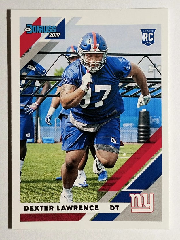 2019 Donruss #257 Dexter Lawrence RC