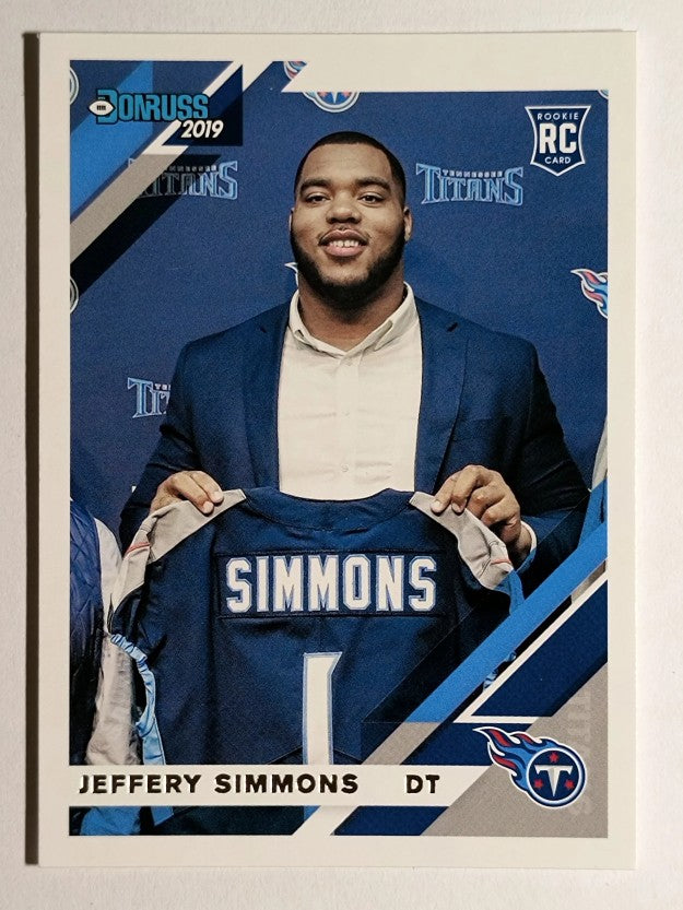2019 Donruss #258 Jeffery Simmons RC