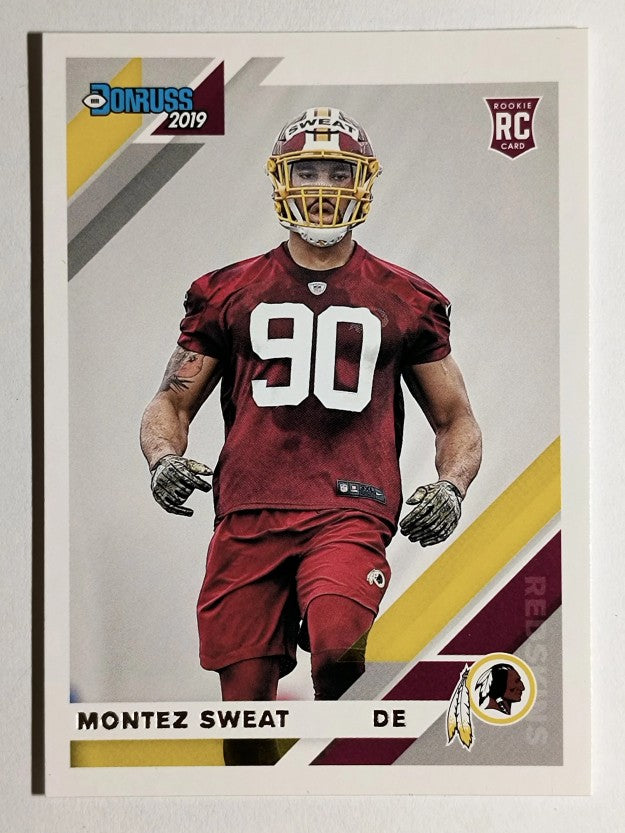 2019 Donruss #260 Montez Sweat RC