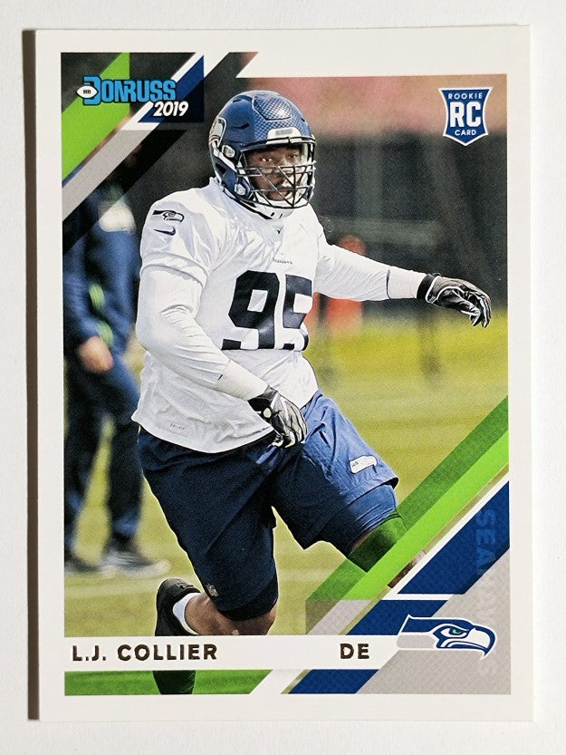 2019 Donruss #263 L.J. Collier RC