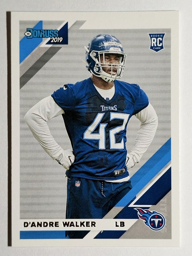 2019 Donruss #291 D'Andre Walker RC