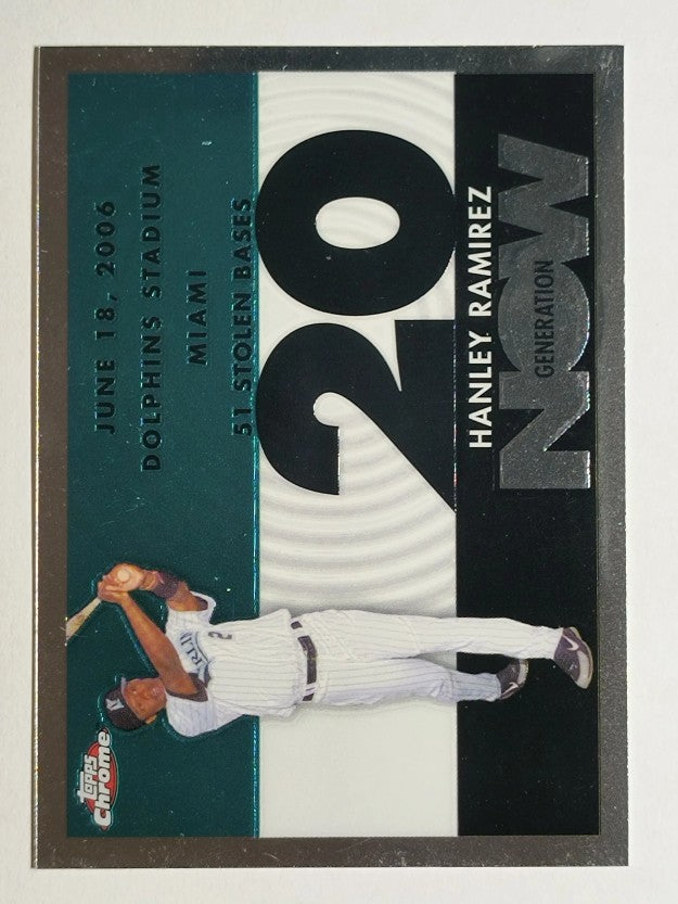 2007 Topps Chrome Generation Now #GN318 Hanley Ramirez