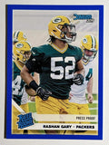2019 Donruss Press Proof Blue #345 Rashan Gary RR