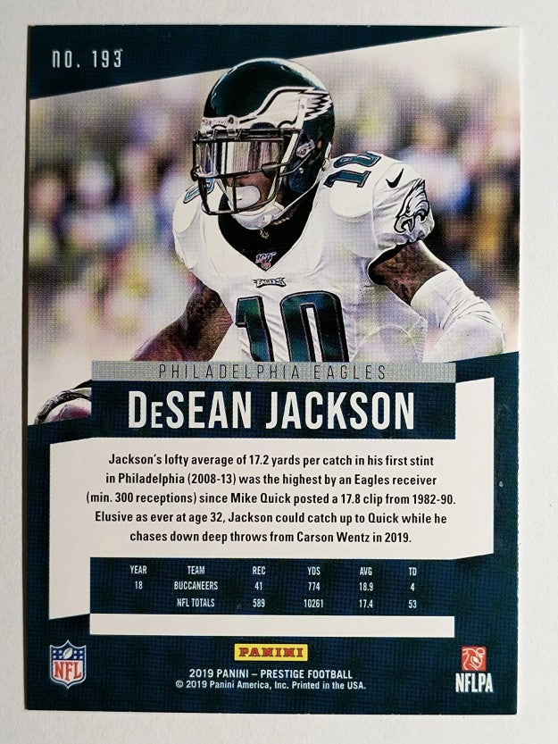 2019 Prestige #193 DeSean Jackson