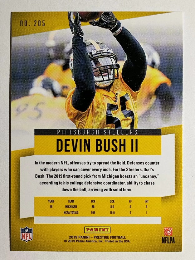 2019 Prestige #205 Devin Bush II RC