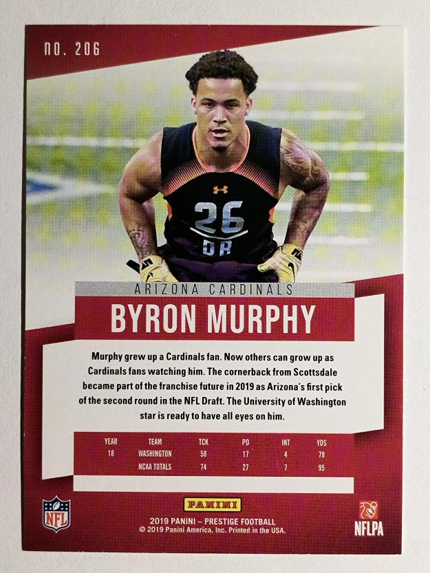 2019 Prestige #206 Byron Murphy RC