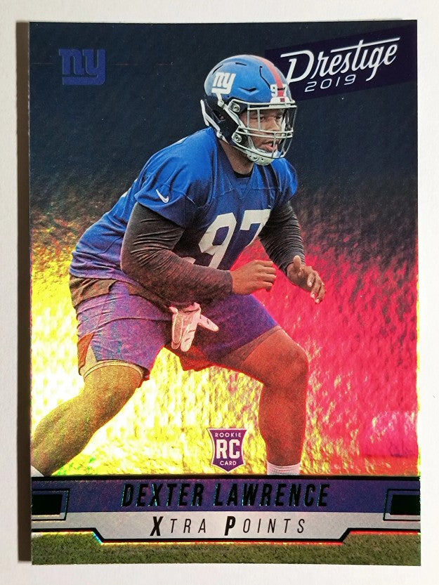 2019 Prestige Xtra Points Green #210 Dexter Lawrence