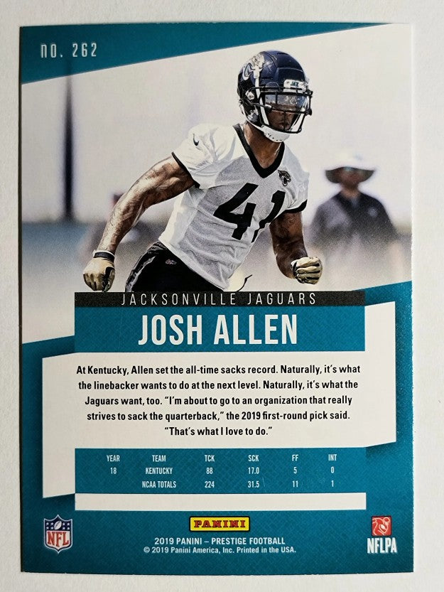2019 Prestige Xtra Points Green #262 Josh Allen