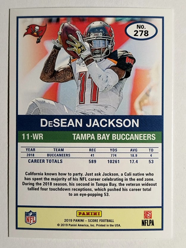 2019 Score #278 DeSean Jackson