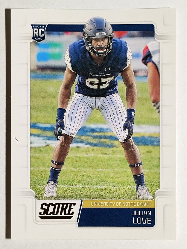 2019 Score #376 Julian Love RC