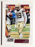 2019 Score #379 Brian Burns RC