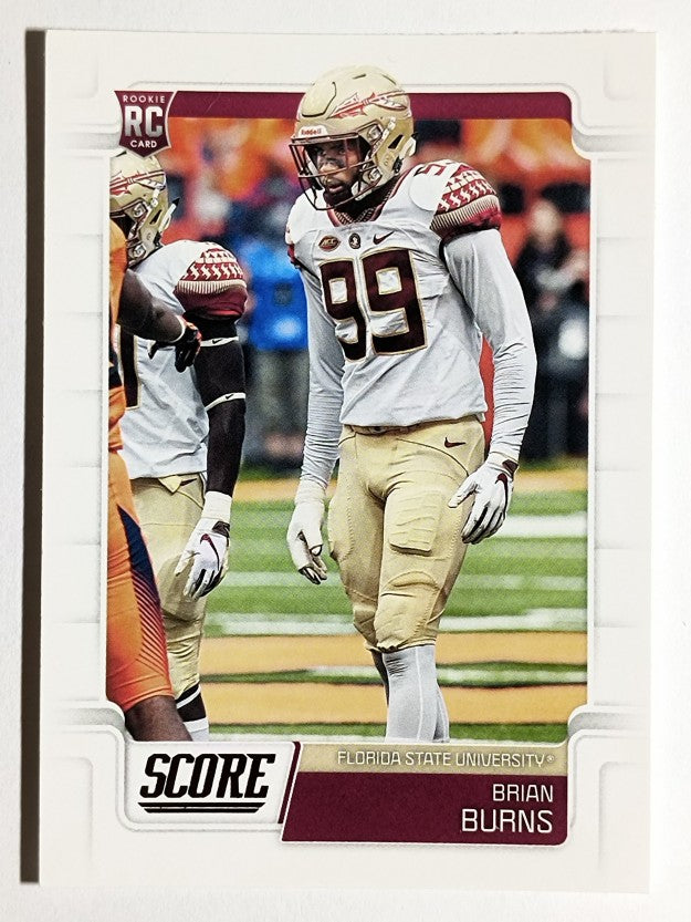 2019 Score #379 Brian Burns RC