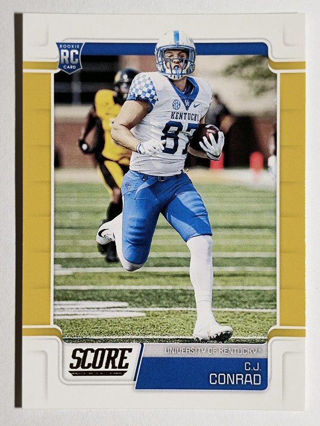 2019 Score Gold #427 C.J. Conrad