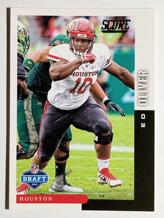 2019 Score NFL Draft #DFT17 Ed Oliver