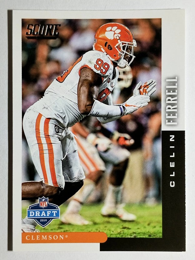 2019 Score NFL Draft #DFT23 Clelin Ferrell