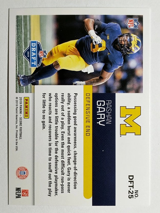2019 Score NFL Draft #DFT25 Rashan Gary