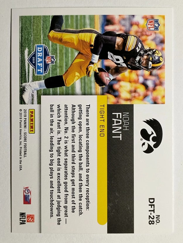 2019 Score NFL Draft #DFT28 Noah Fant