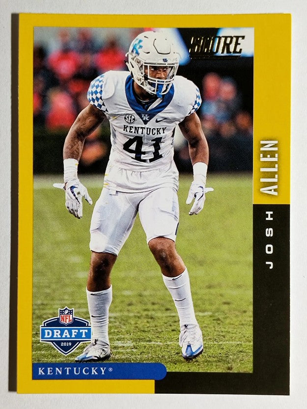 2019 Score NFL Draft Gold #DFT12 Josh Allen
