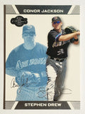 2007 Topps Co-Signers Blue #36B Stephen Drew/Conor Jackson