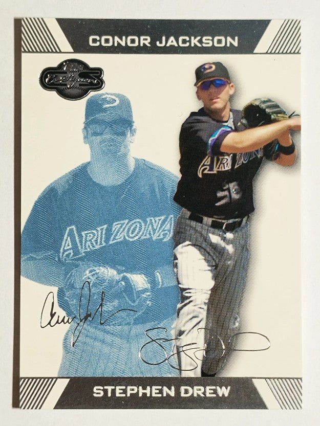 2007 Topps Co-Signers Blue #36B Stephen Drew/Conor Jackson