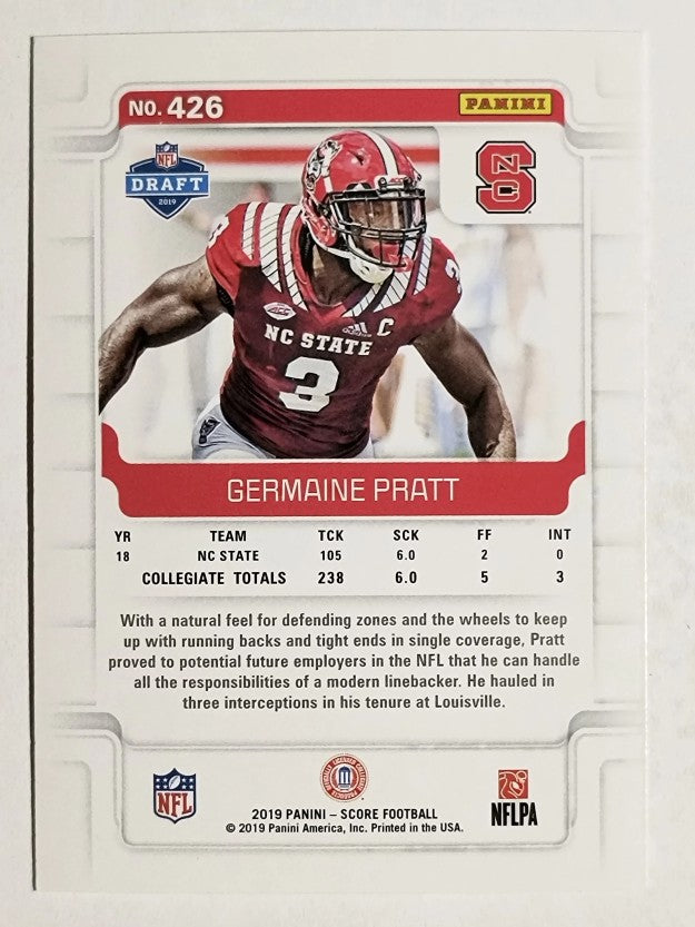 2019 Score Red #426 Germaine Pratt