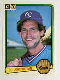 1983 Donruss #86 John Wathan