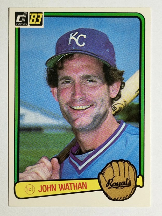 1983 Donruss #86 John Wathan