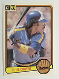 1983 Donruss #554 Al Cowens
