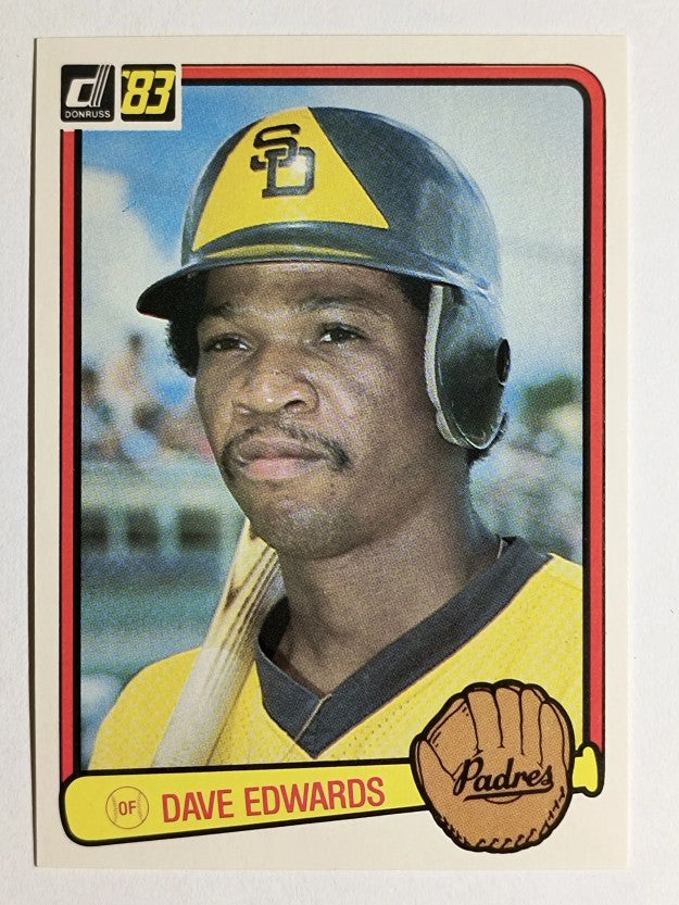 1983 Donruss #565 Dave Edwards