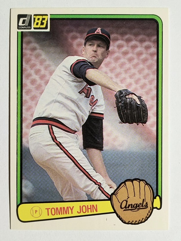 1983 Donruss #570 Tommy John