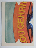 1985 Donruss Lou Gehrig Puzzle #4 Gehrig Puzzle 4-6