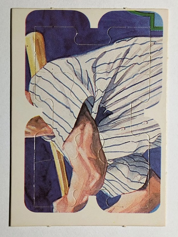 1985 Donruss Lou Gehrig Puzzle #22 Gehrig Puzzle 22-24