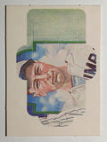 1985 Donruss Lou Gehrig Puzzle #34 Gehrig Puzzle 34-36