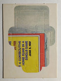 1985 Donruss Lou Gehrig Puzzle #52 Gehrig Puzzle 52-54