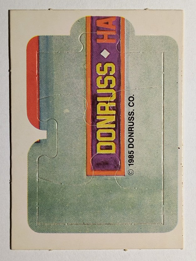 1985 Donruss Lou Gehrig Puzzle #55 Gehrig Puzzle 55-57