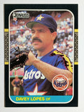 1987 Donruss #455 Dave Lopes