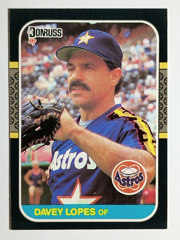 1987 Donruss #455 Dave Lopes