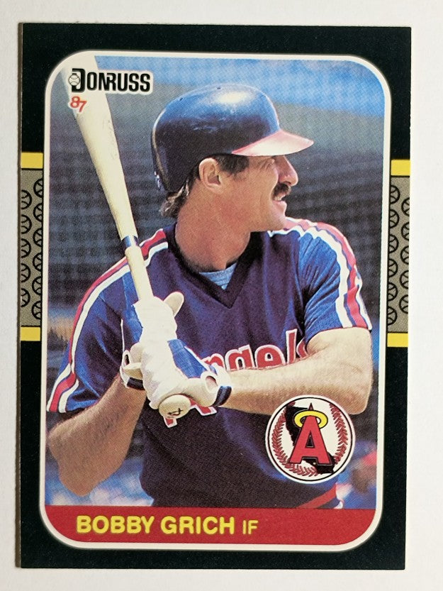 1987 Donruss #456 Bob Grich